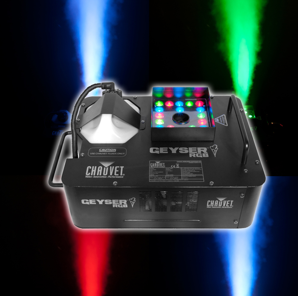 Chauvet Geyser RGB Smoke Machine GetInTheMix